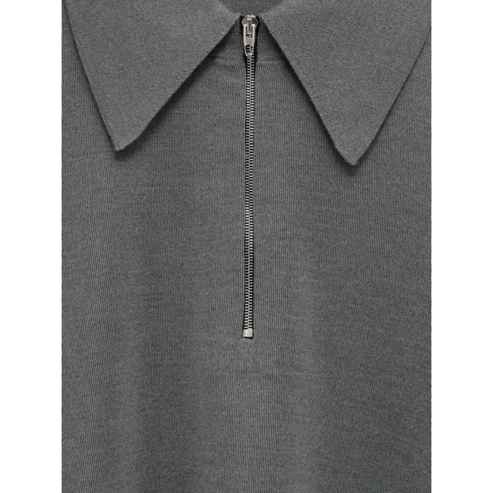 Phoebe Philo Women Wool Zipped Polo Shirt - Picture 3 of 3